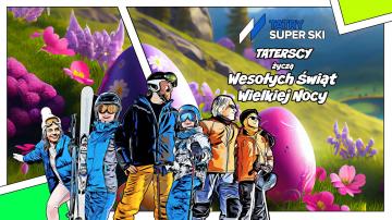 Życzenia wielkanocne – od Rodziny Taterskich