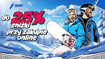 Kup karnet wcześniej i zaoszczędź nawet 25%! Poznaj zniżki Tatry Super Ski na sezon 2026/2027