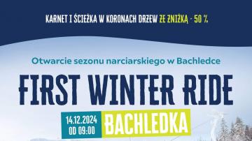 Rozpocznij zimę w wielkim stylu: Bachledka First Winter Ride już 14 grudnia 2024!