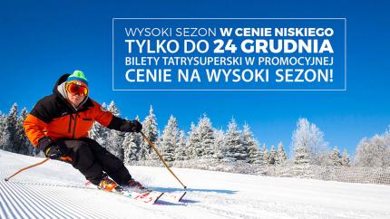 Karnety TATRY SUPER SKI już dostępne!