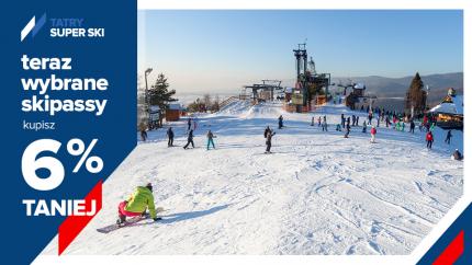 6% zniżki na wybrane skipassy od 5 do 11 grudnia