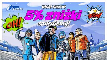 Tatry Super Ski zaprasza na Niski Sezon! 