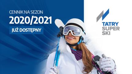 CENNIK NA SEZON ZIMOWY 2020/2021 JEST JUŻ DOSTĘPNY!