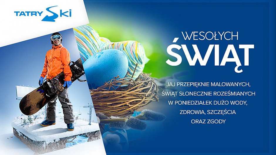 Życzymy Zdrowych Wesołych Świąt Wielkanocnych 
